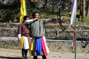 Archery, Bhutanese national game 